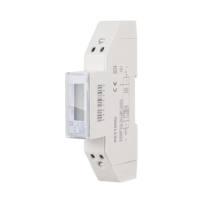 LCD Display Multi-Fungsi DIN Rail Energy Smart Meter